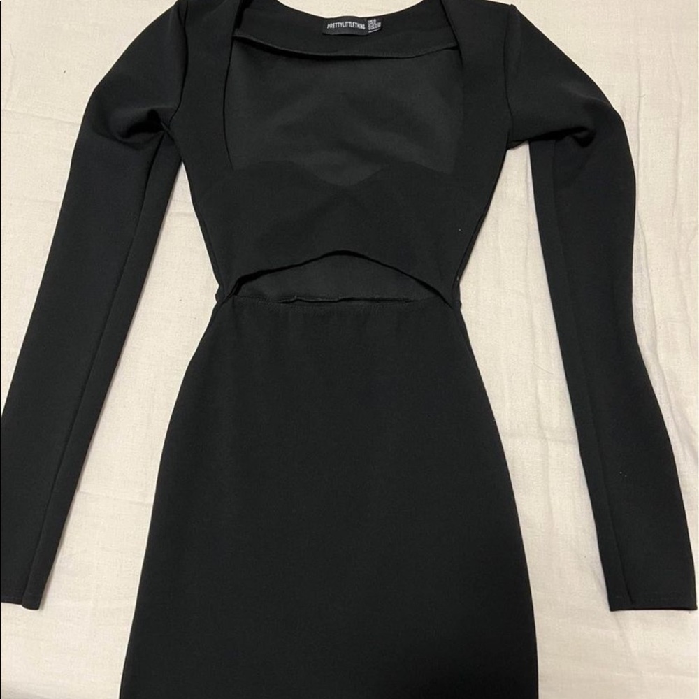 Pretty little thing black dress